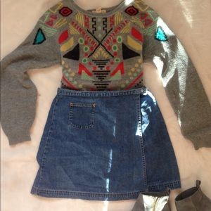 vintage Sweaters - Tribal Patterned Sweater vintage Sweaters - Tribal Patterned Sweater